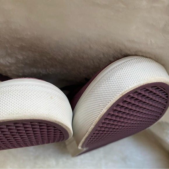 Vans purple suede sneaker SIZE 8 - Picture 7 of 9